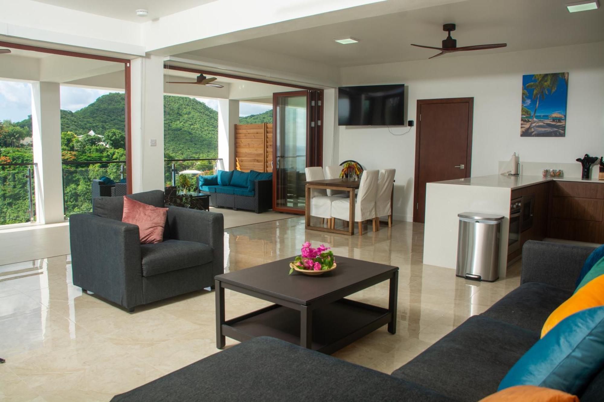 Vino Lucia Apartment Marigot Bay
