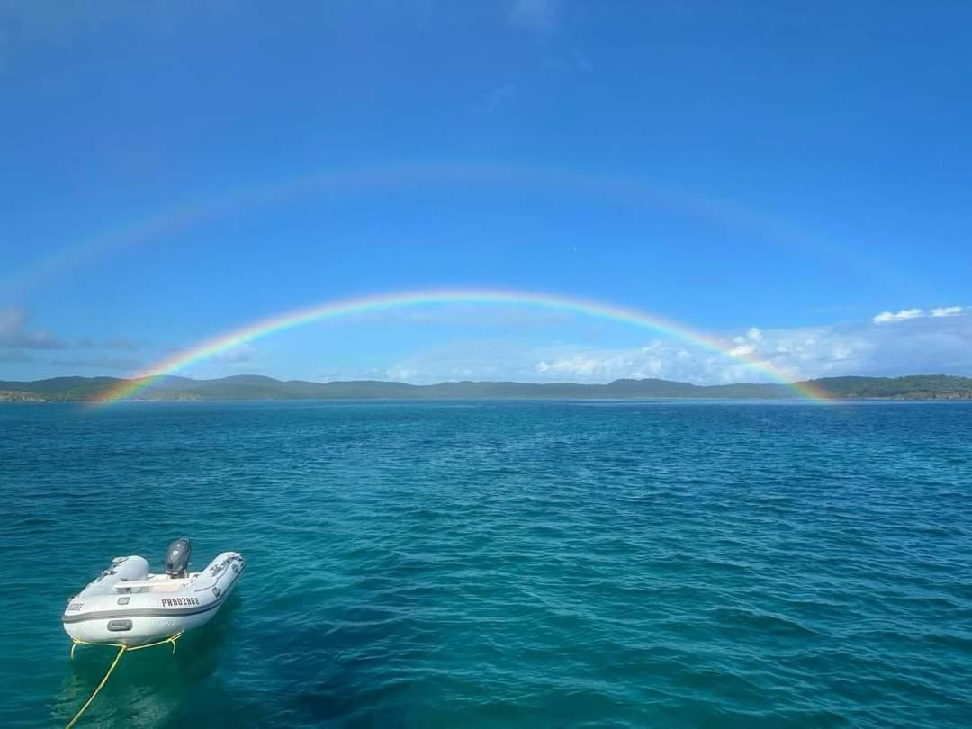 Luxury tent Rooster Run Glamping Has Rooftop And Off The Ground Glamping Experience For 1 To 16 In A Single Tent And Views Of The Rain Forrest And To Culebra Across The Atlantic Ocean W Tents, Linens, Deluxe Air Beds, Warm Shower And At A Great Pric Vieques