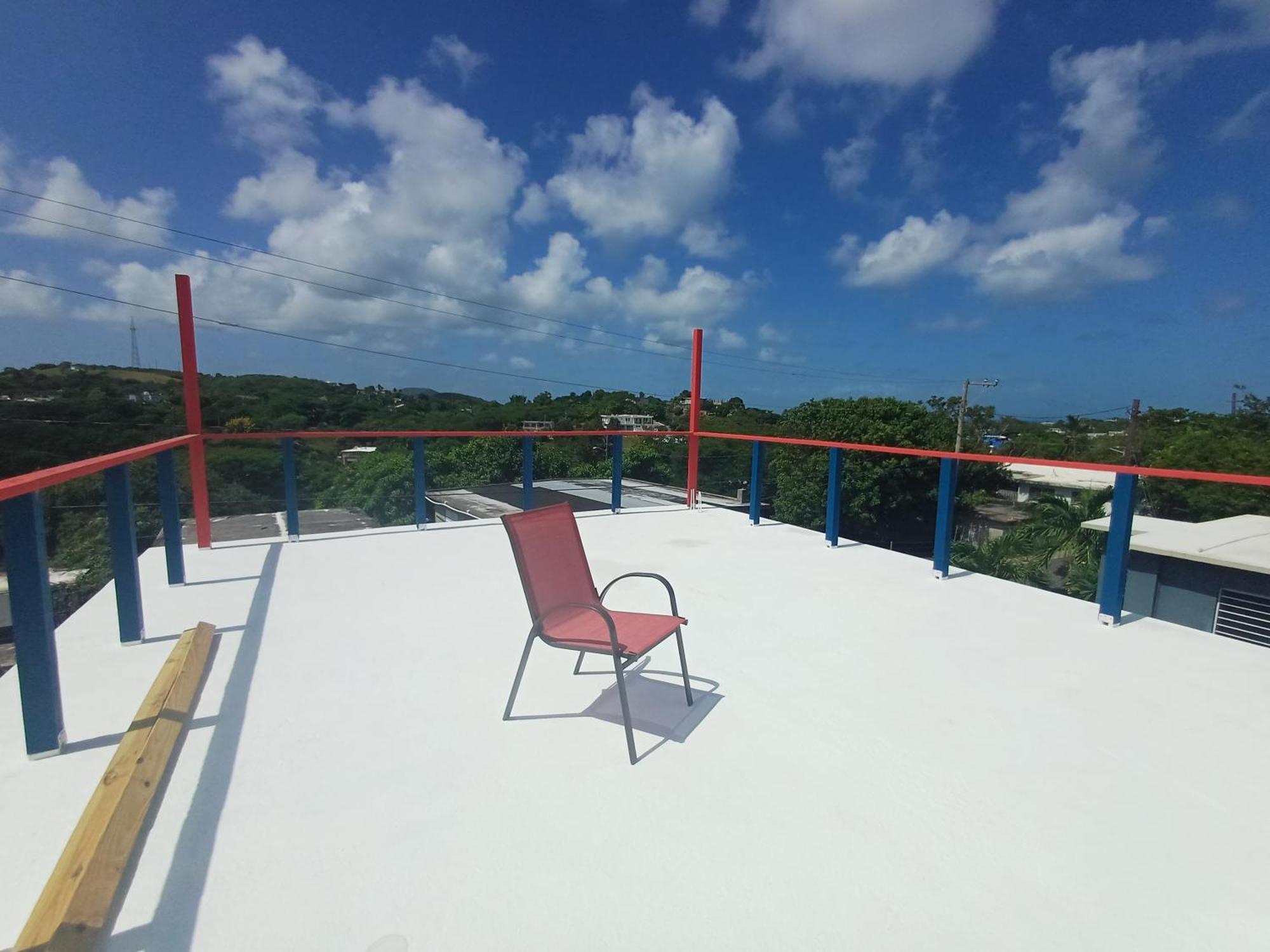 Rooster Run Glamping Has Rooftop And Off The Ground Glamping Experience For 1 To 16 In A Single Tent And Views Of The Rain Forrest And To Culebra Across The Atlantic Ocean W Tents, Linens, Deluxe Air Beds, Warm Shower And At A Great Pric Luxury tent *