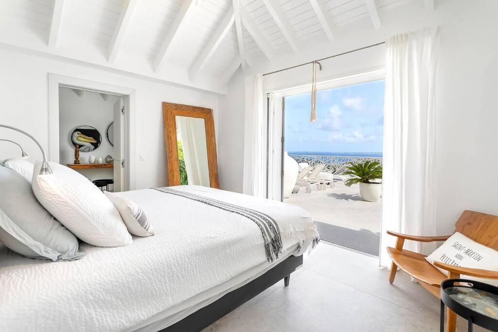 Prestigious & Marewa With Breathtaking Ocean View - Saint Martin French Side Villa La Savane