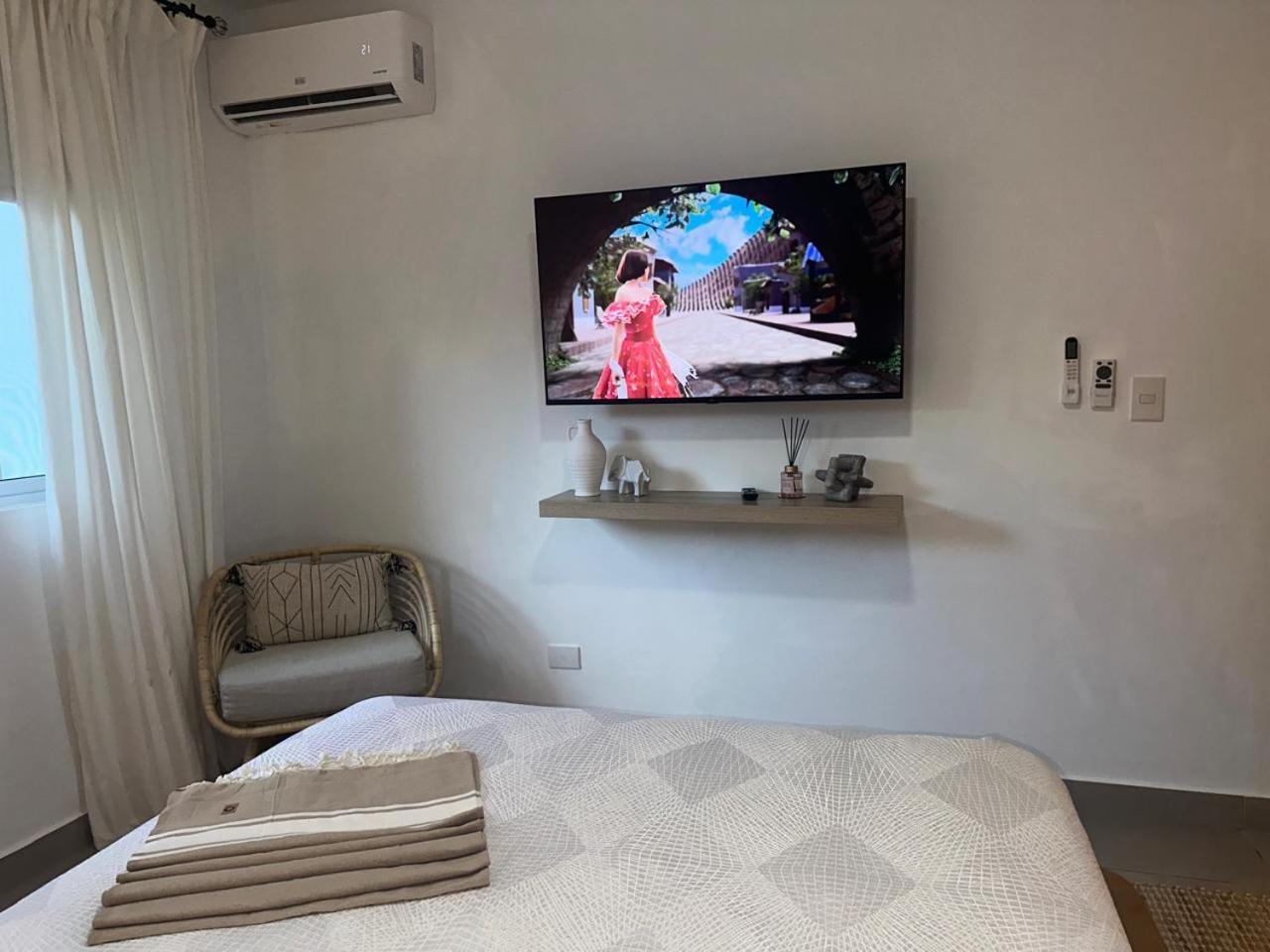 Luxury 2 Bedroom Apt, 1 Min Walk To Punta Popy Beach, Pool, Ac, Fast Wifi, In Terrenas Apartment