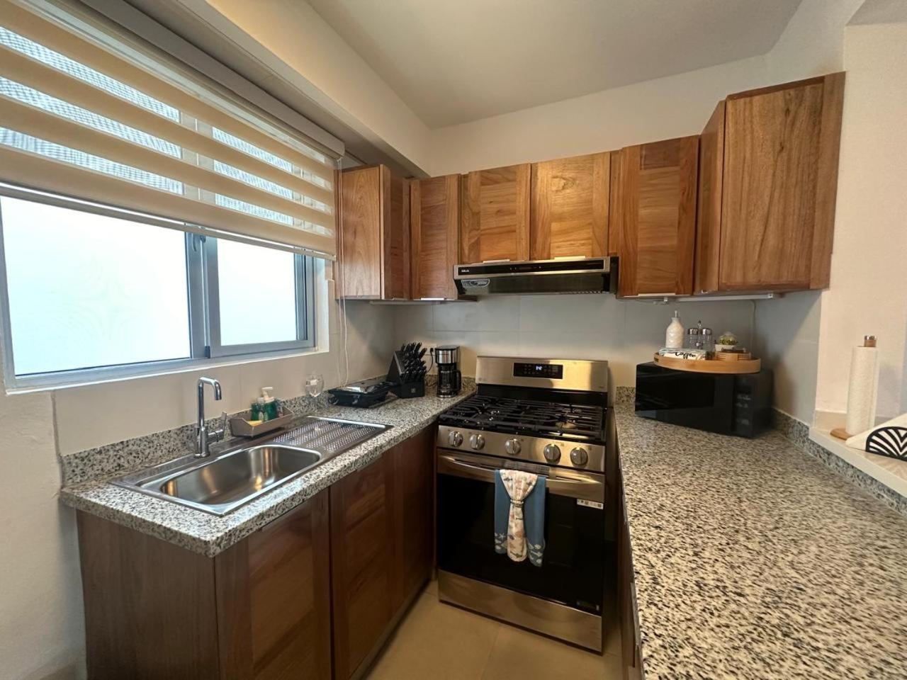 Luxury 2 Bedroom Apt, 1 Min Walk To Punta Popy Beach, Pool, Ac, Fast Wifi, In Terrenas Apartment *