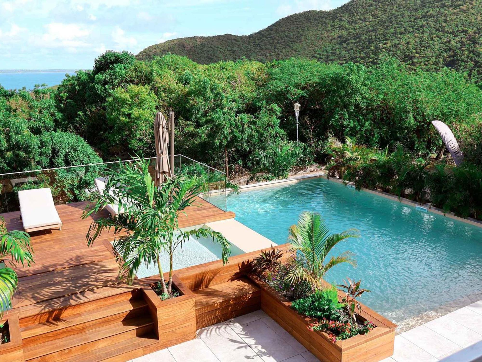 Escapade De Reve A Deux Avec Piscine Privee Et Services De Luxe A Saint-martin - Fr-1-734-68 Apartment Marigot (Saint Martin)