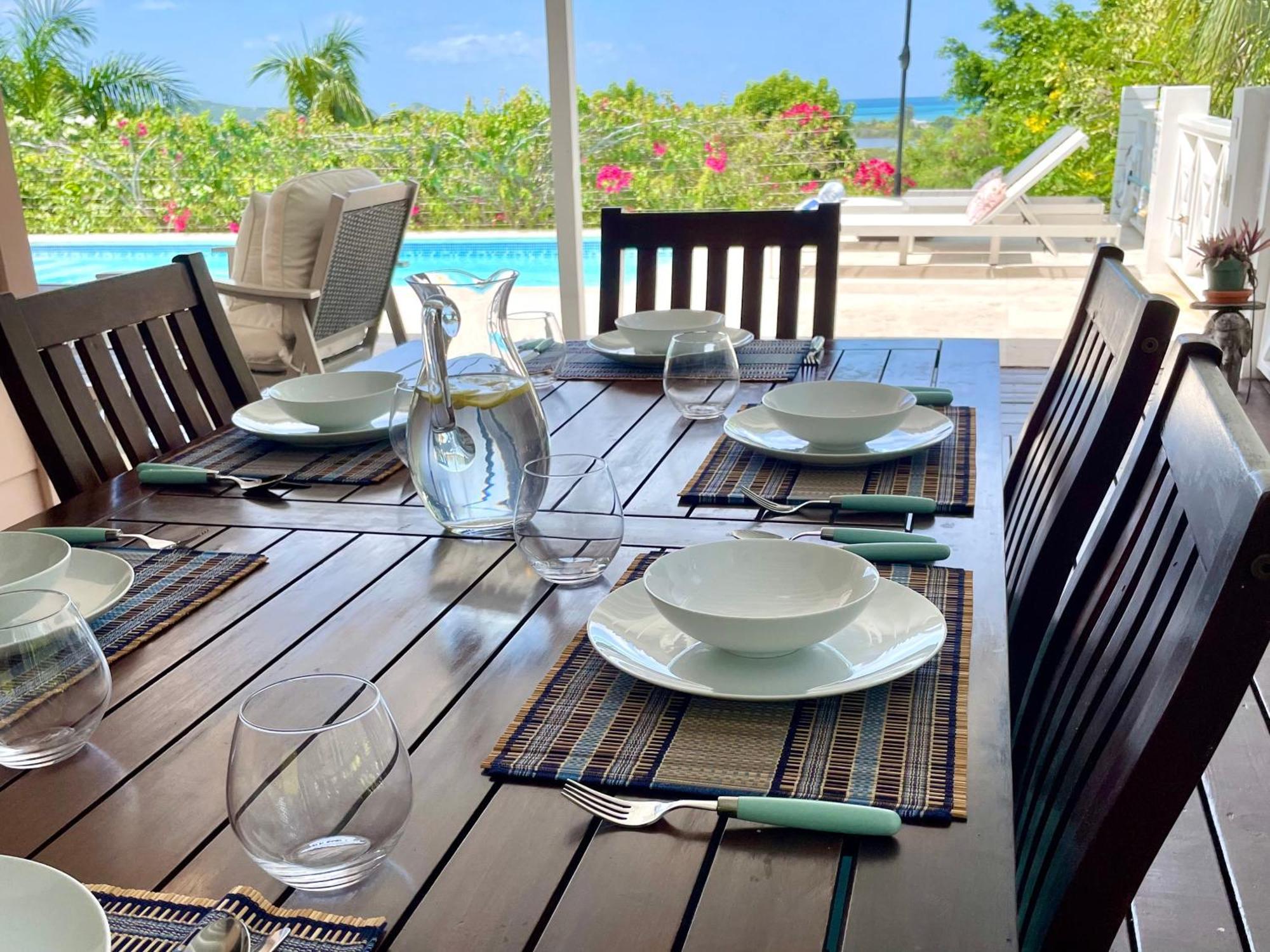 Villa Rare 3 Bedroom Ocean View With Private Pool Dickenson Bay