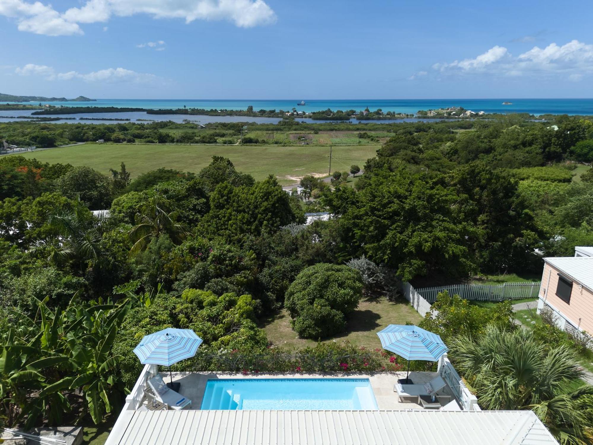Villa Rare 3 Bedroom Ocean View With Private Pool Dickenson Bay