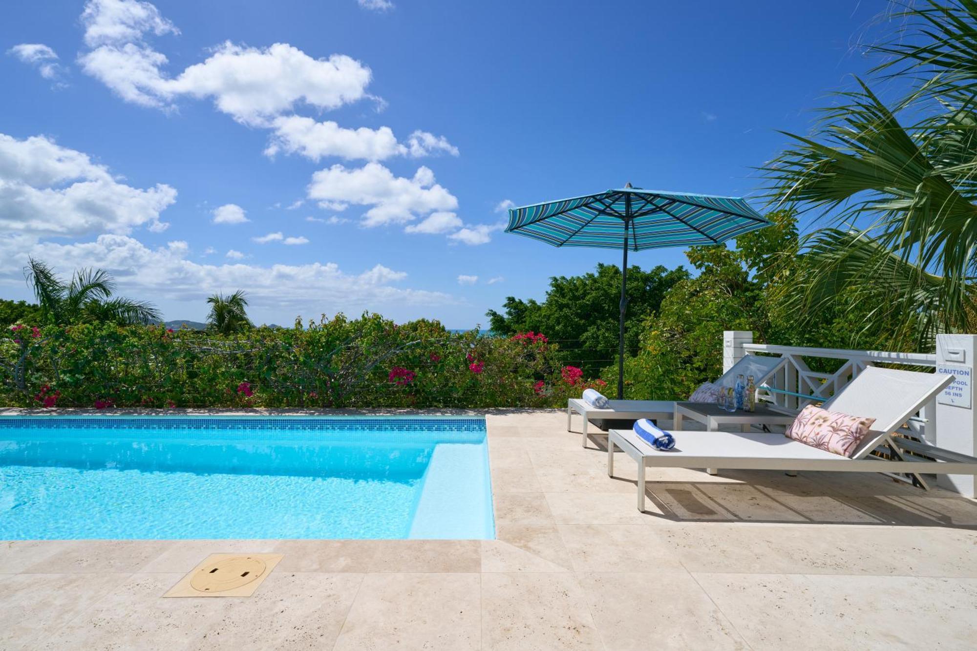 Rare 3 Bedroom Ocean View With Private Pool Villa Dickenson Bay