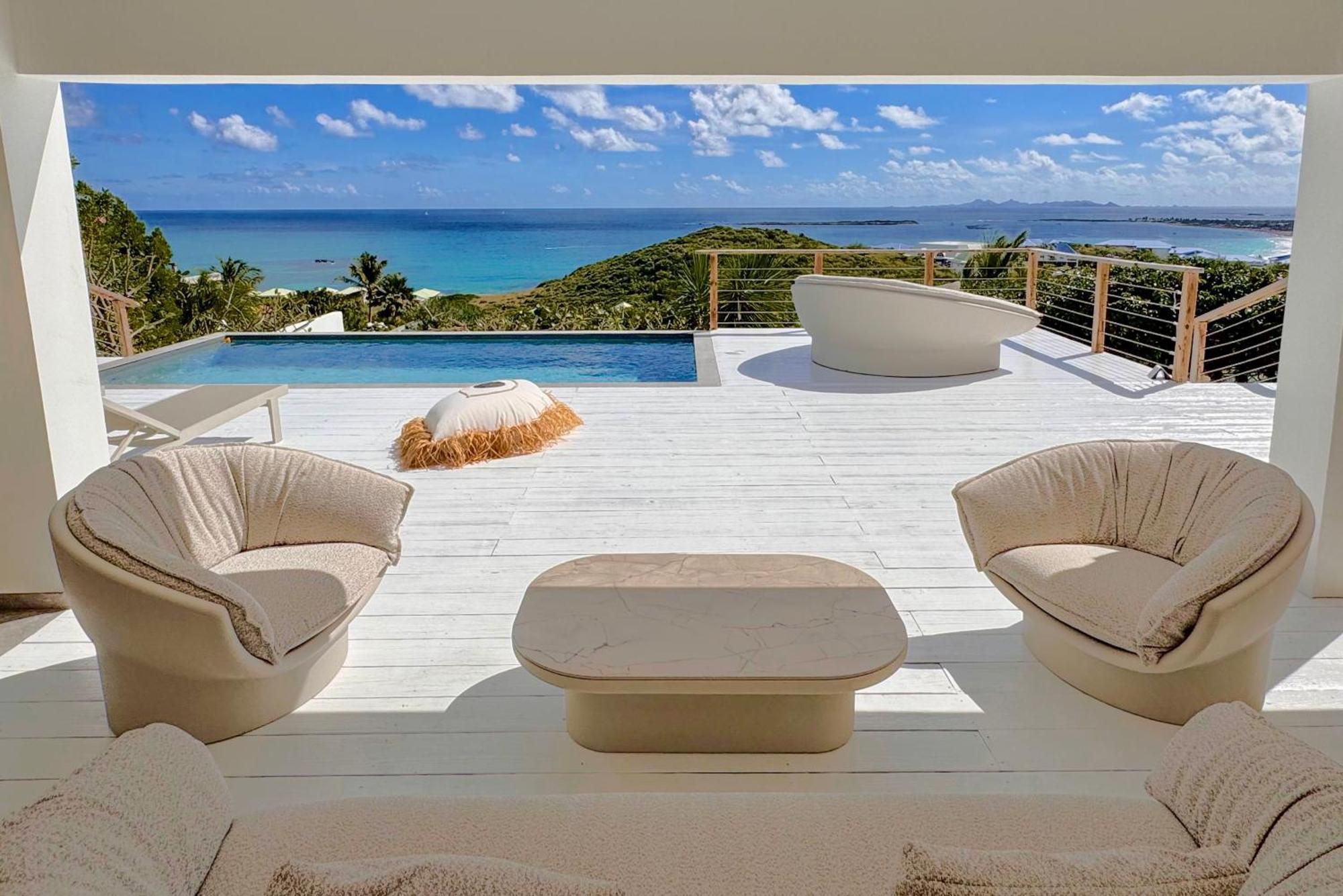 Villa Atao, Sublime View Of Orient Bay And The Islands Cul de Sac