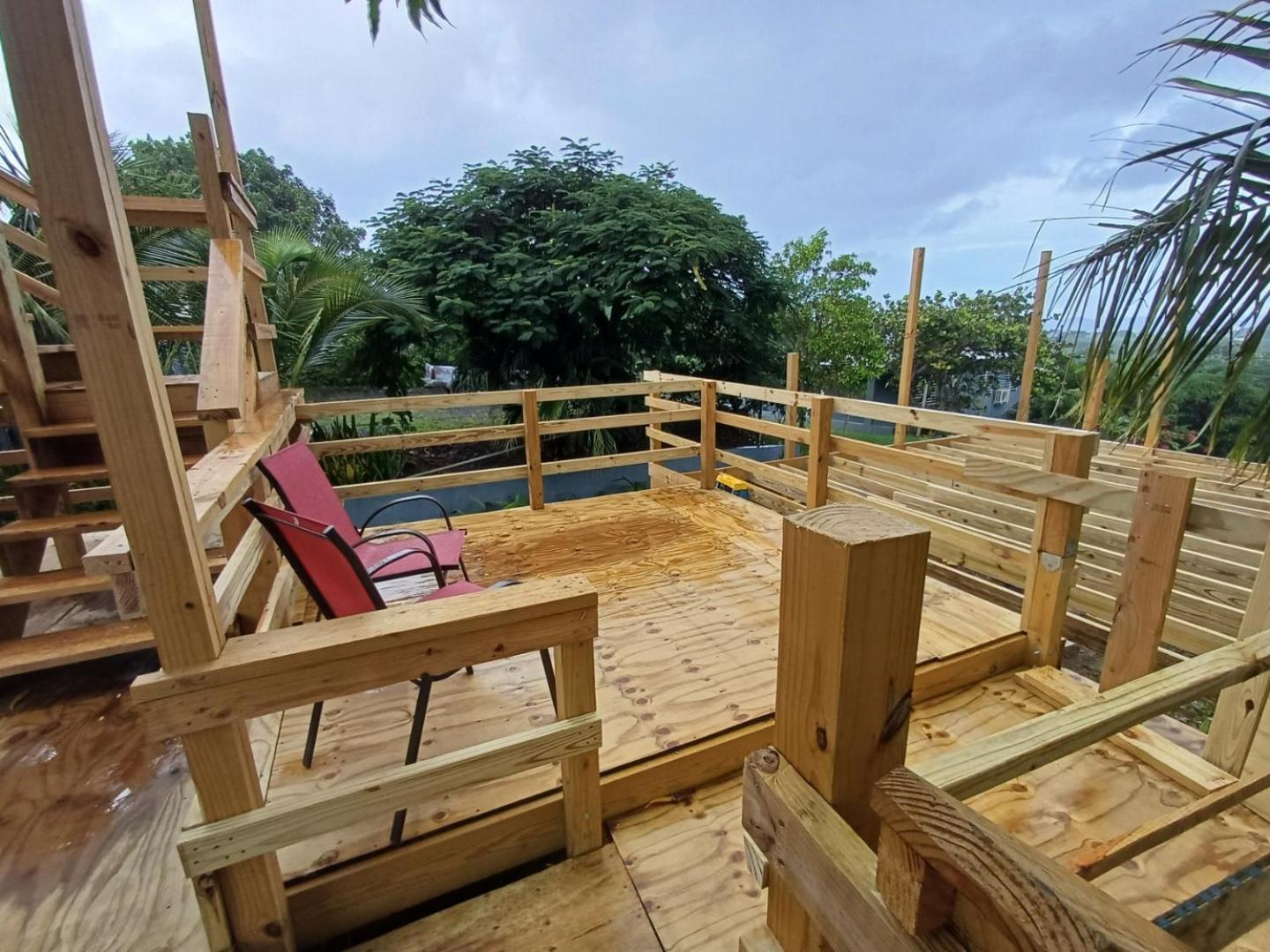 Rooster Run Glamping Has Rooftop And Off The Ground Glamping Experience For 1 To 16 In A Single Tent And Views Of The Rain Forrest And To Culebra Across The Atlantic Ocean W Tents, Linens, Deluxe Air Beds, Warm Shower And At A Great Pric * Vieques