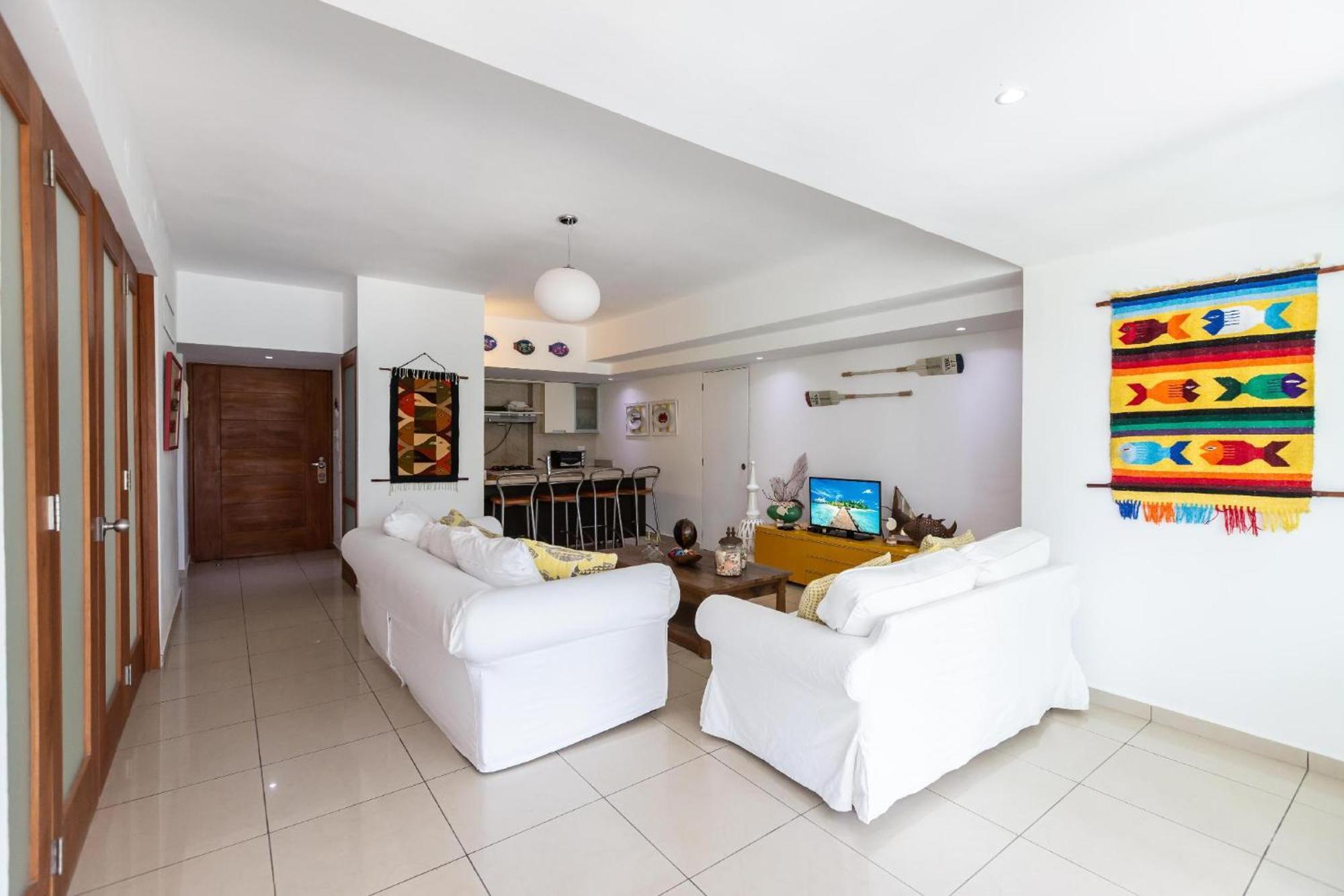 Apartamento Beachfront 4beds Jacuzzi Privacy Full Kitchen