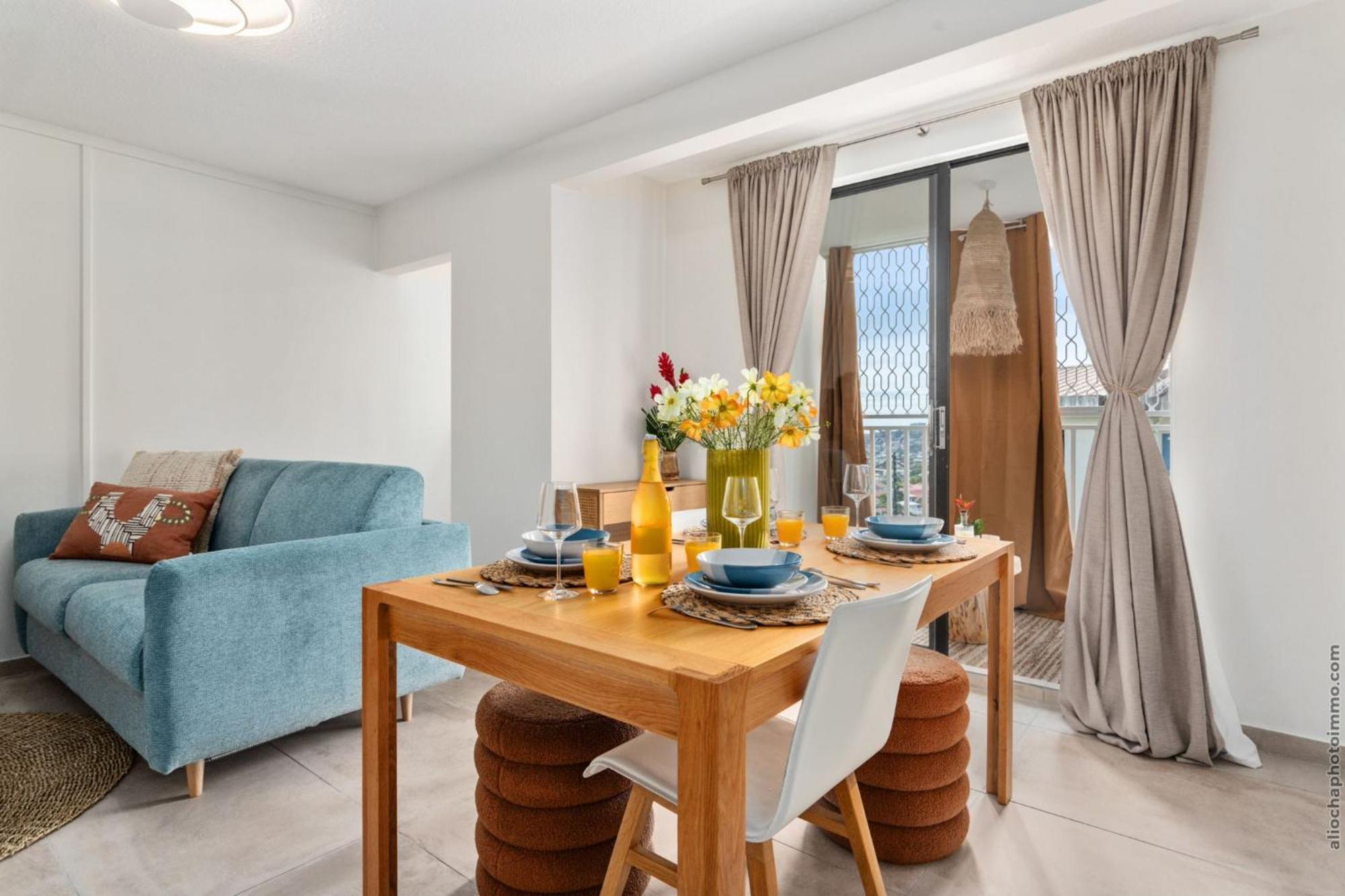 Le Cocon Hibiscus - Kaz Ebene Apartamento *