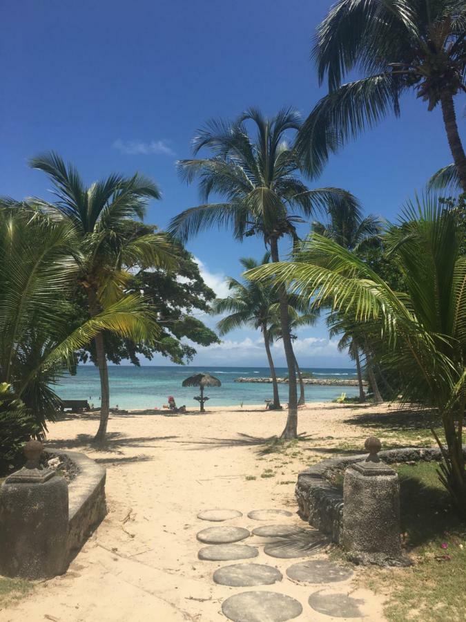 Brin D'ile Anse Des Rochers Vue A 50 M De La Et Piscine Apartamento