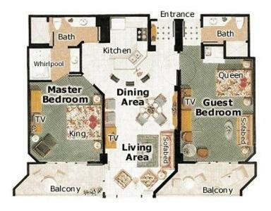 Apartment At Marriott Aruba Surf And Ocean Beachfront Clubs *