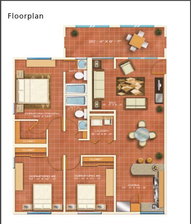Aquatika 5303 Penthouse * Loiza