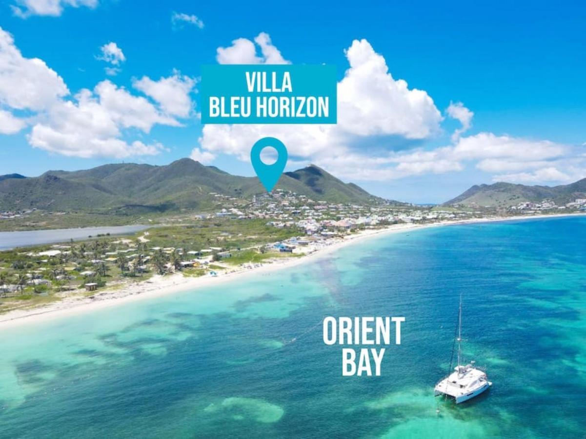 Villa Bleu Horizon With Private Pool Overlooking