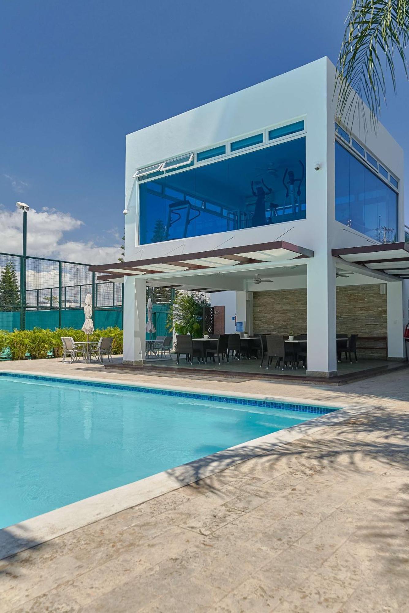 Elegante Aqua Marine Apartamento