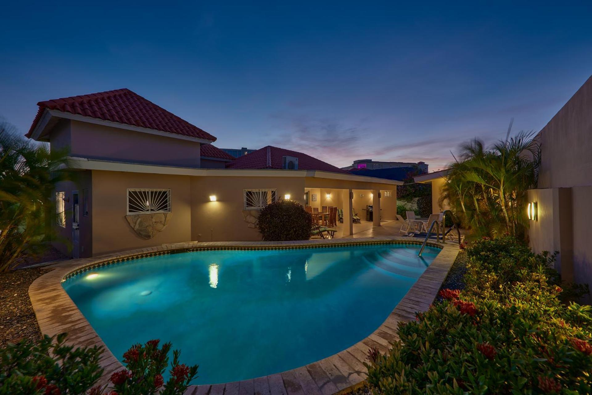 Villa Aruba Palm Palm Beach