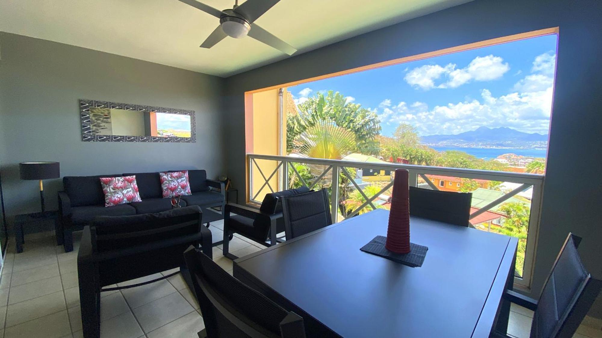 Kalypsa, Superbe T3, Magnifique Vue Mer, Proche Apartment Les Trois-Ilets