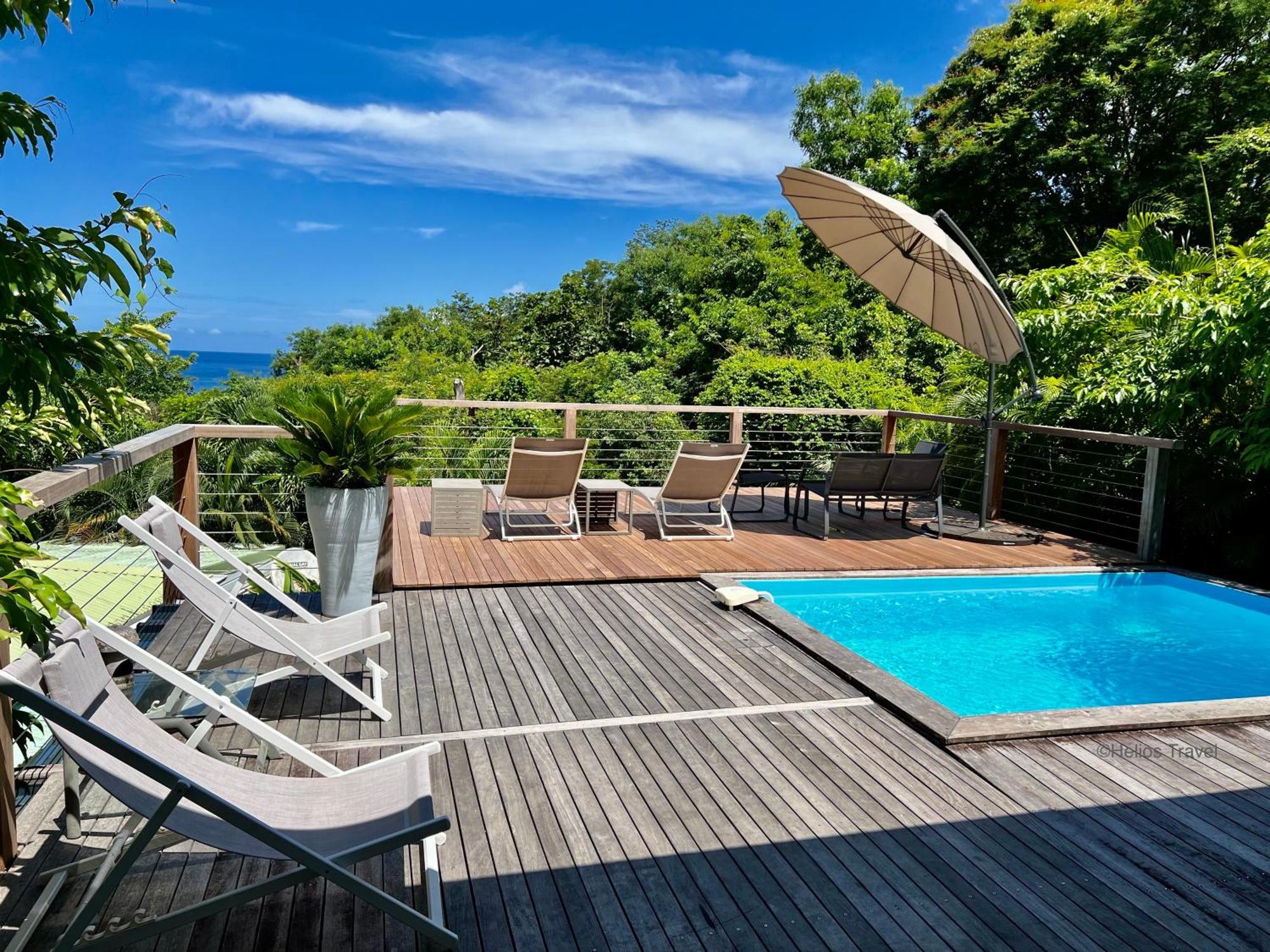 Coco Pointe Batterie. Piscine, Vue Mer, 4 P.