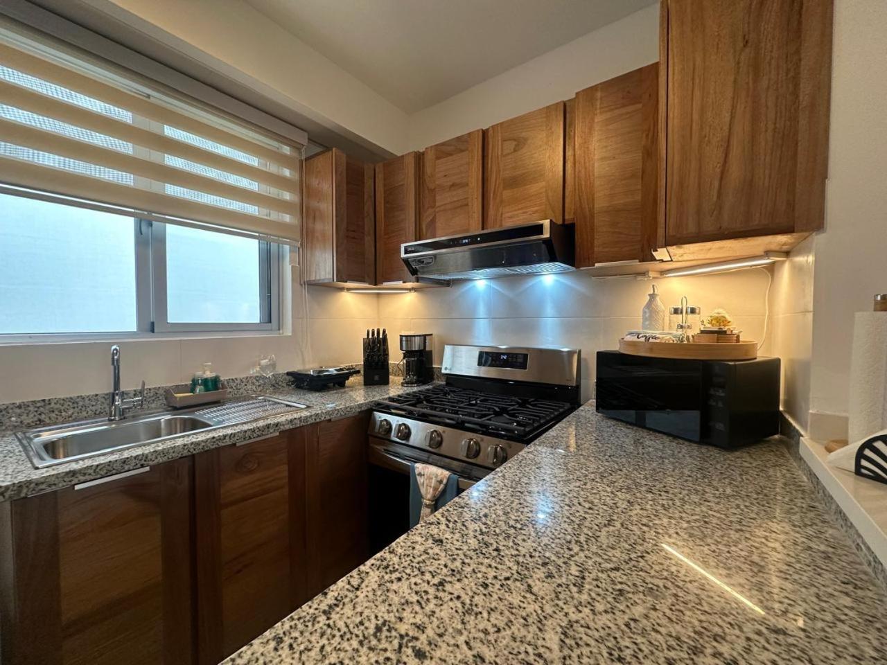 Luxury 2 Bedroom Apt, 1 Min Walk To Punta Popy Beach, Pool, Ac, Fast Wifi, In Terrenas Apartment *
