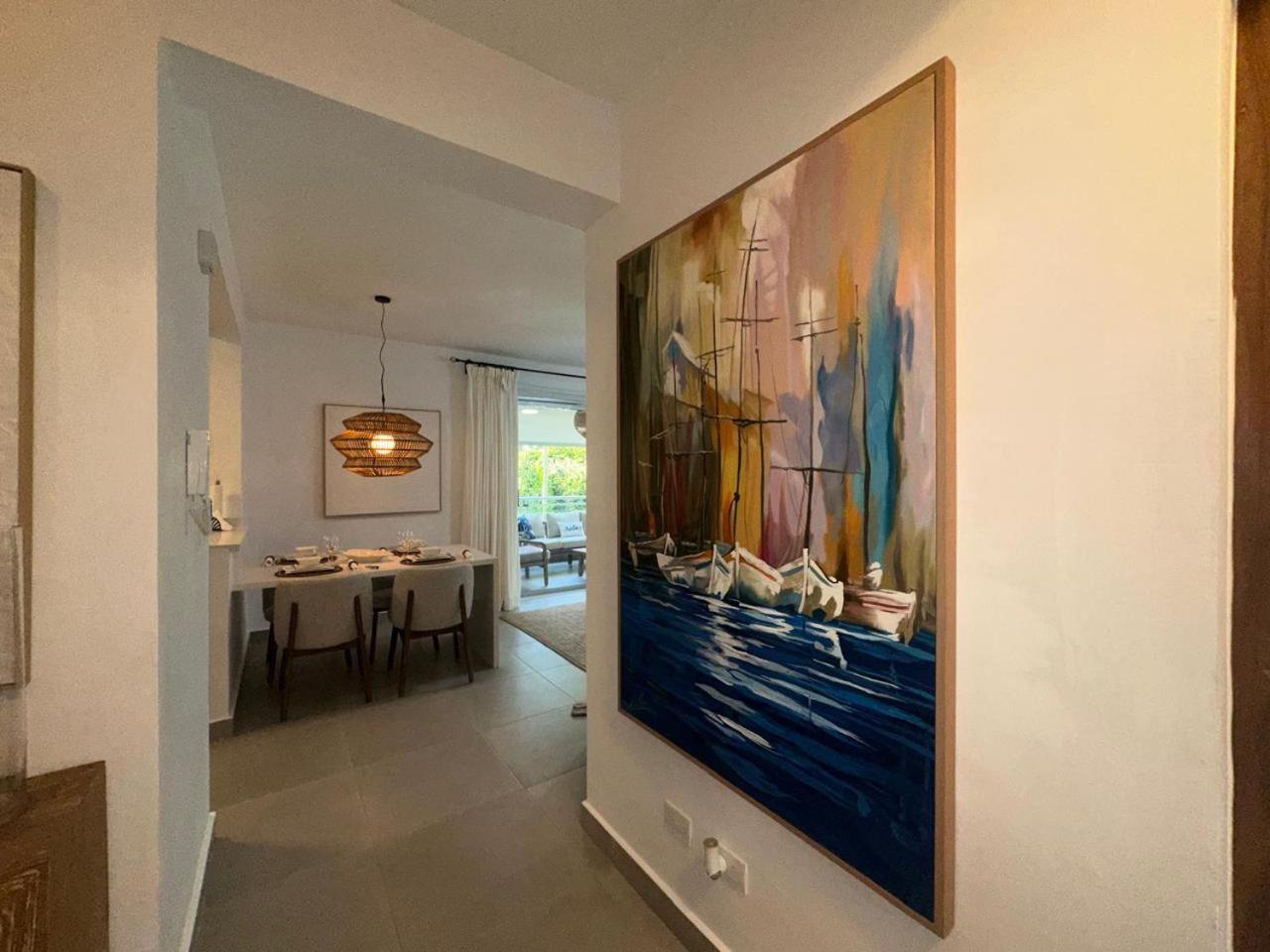 Luxury 2 Bedroom Apt, 1 Min Walk To Punta Popy Beach, Pool, Ac, Fast Wifi, In Terrenas Apartment Las Terrenas