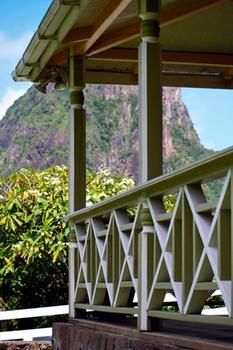 Hotel Rabot From Chocolat Soufriere