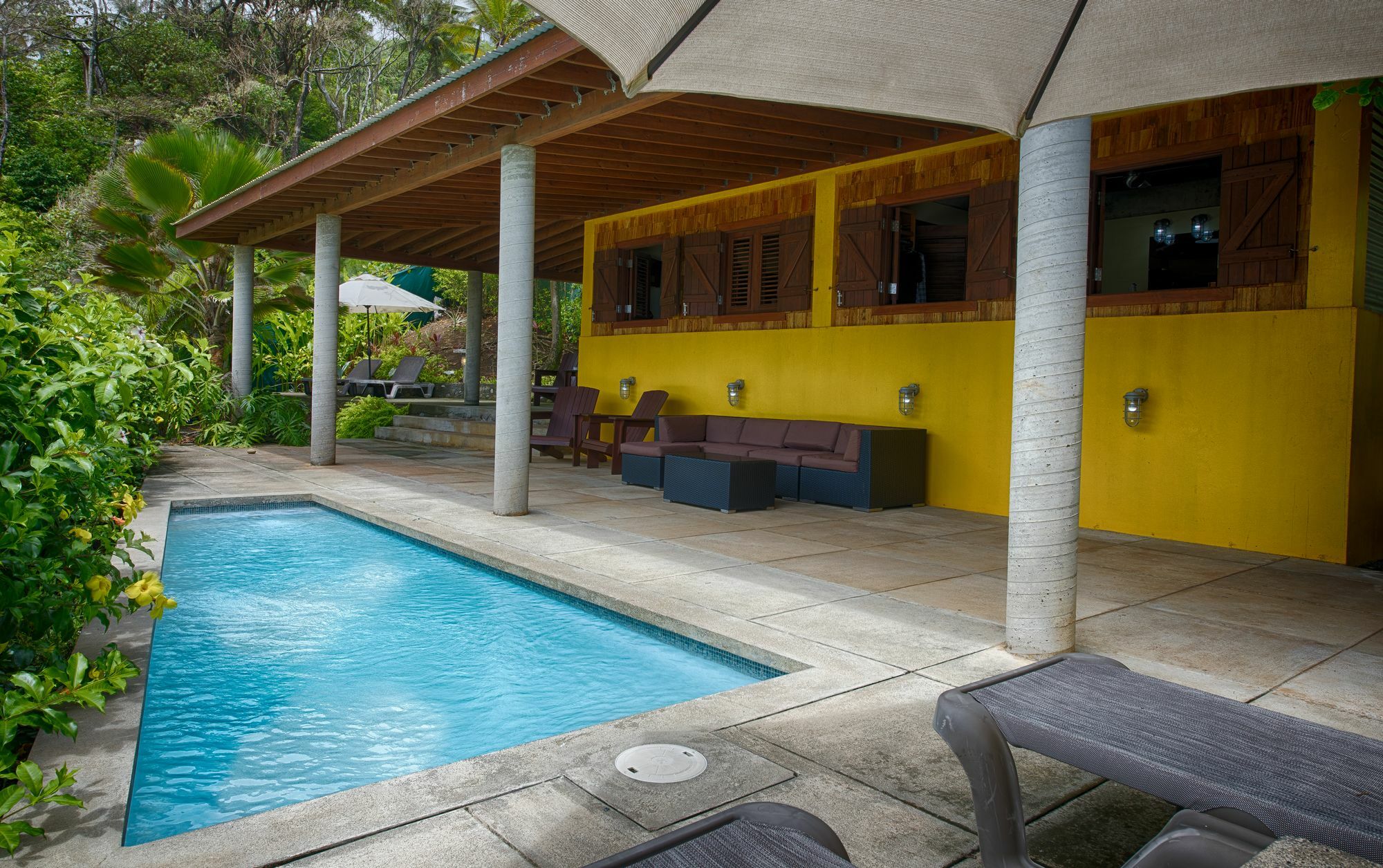 Hotel Pagua Bay House - Oceanfront Cabana's Marigot