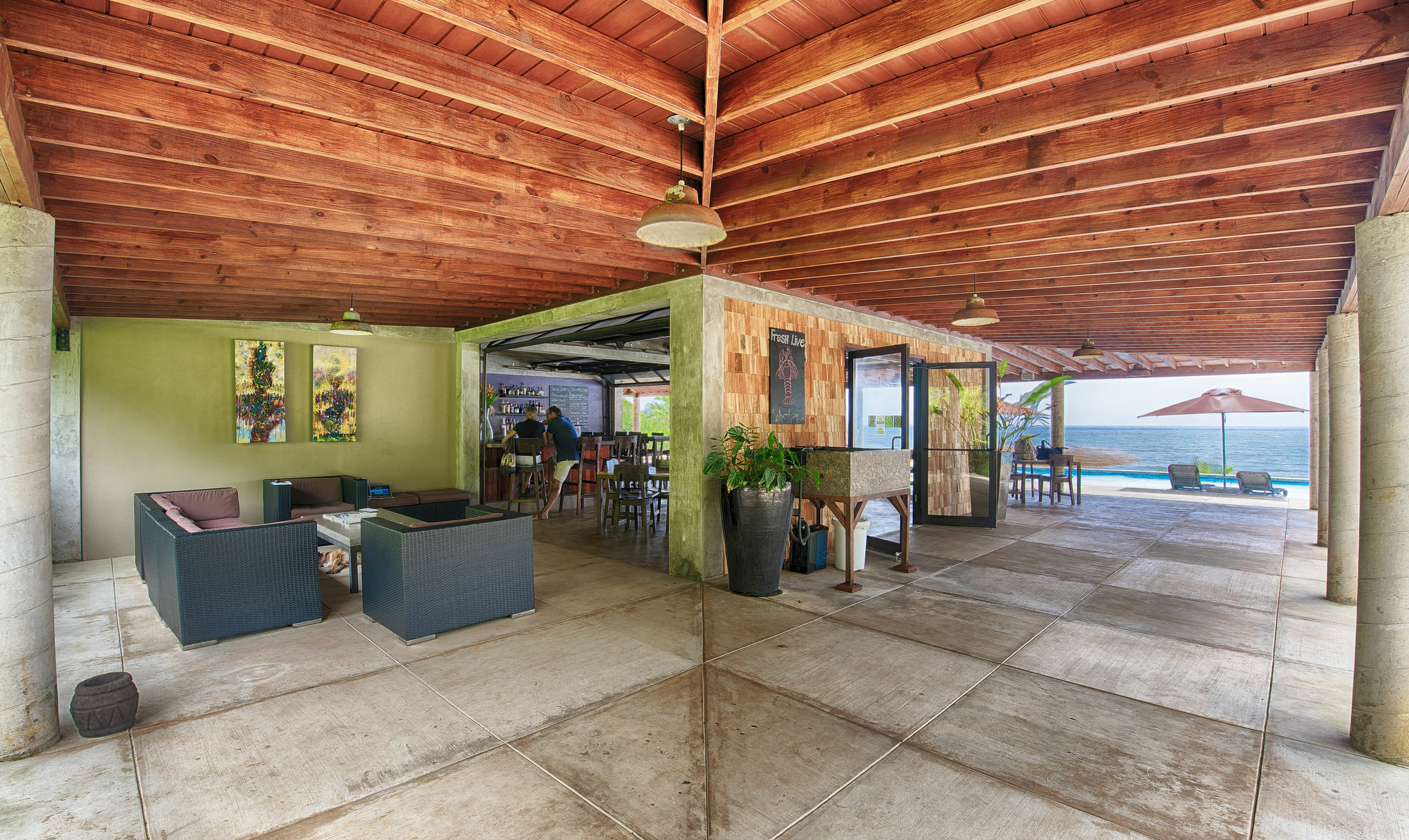 Pagua Bay House - Oceanfront Cabana's 4* Marigot