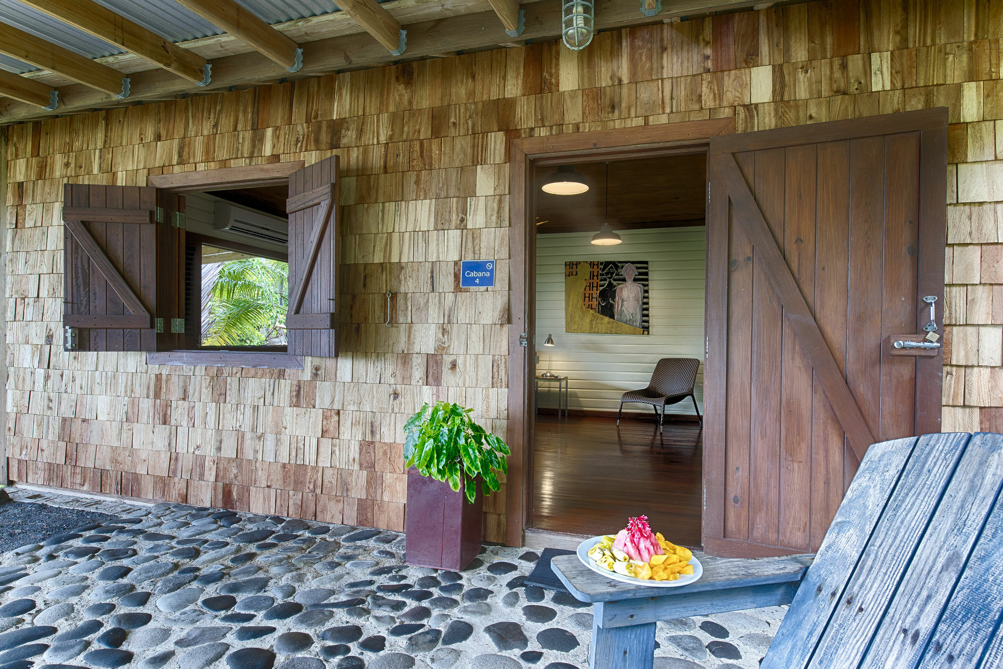 Pagua Bay House - Oceanfront Cabana's Hotel Marigot