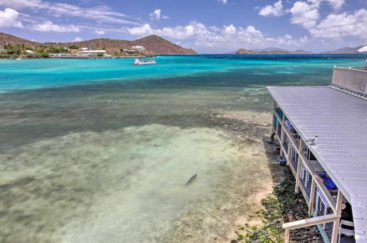 Saint Thomas With Ocean Views, Walk To Beach! Apartamento Frydendal